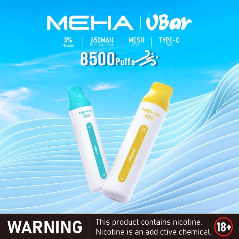 【D倉】魅嗨 MEHA VBar小白條 8500口大容量  買十送一